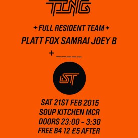 Club: Swing Ting residents in full effect, 21 Feb 2015