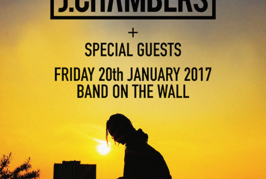 20 JAN: J Chambers launches new EP at Band On The Wall