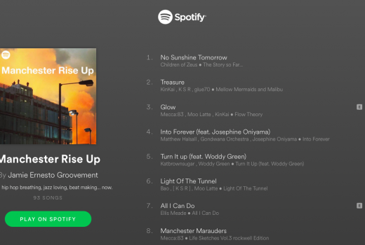 Playlist / Manchester Rise Up