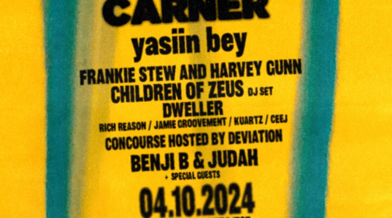 Loyle Carner, Yasiin Bey, Children Of Zeus, Benji B at Warehouse Project