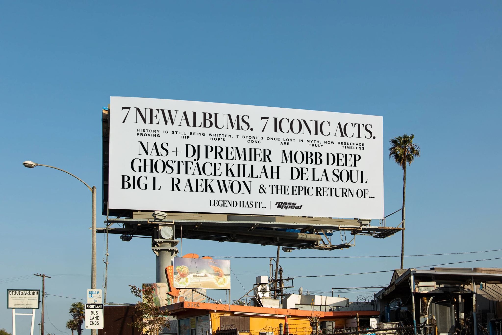 Mass Appeal announces Legend Has It…, 7 new albums from 7 iconic acts