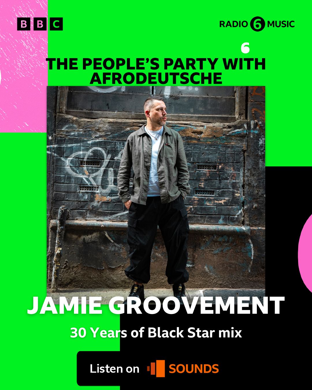 Black Star: Jamie Groovement x Afrodeutsche BBC 6music tribute mix